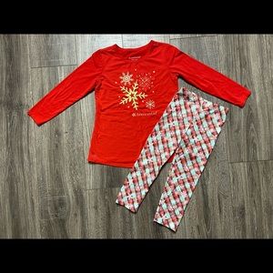 American girl pajama set size xs (6)